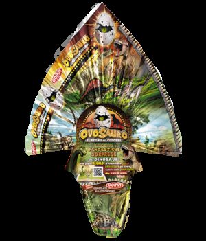 Ovosauro Uovo di Pasqua gr 220 Cioccolato al latte versione a scelta