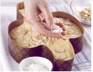 GRANELLA DI ZUCCHERO PER COLOMBA 150 GR PASQUA