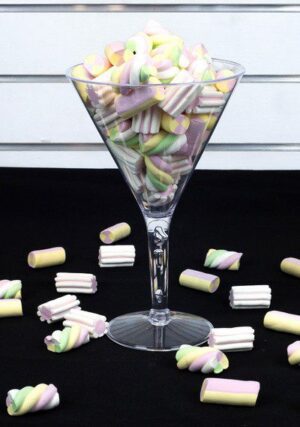 Coppa per caramelle o confetti Martini plastica Ø 16 x h 25 cm