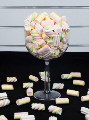 Calice per caramelle o confetti Vino plastica Ø 16 x h 24 cm