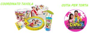 KIT NEW CIALDA SU OSTIA ME CONTRO TE ROTONDA CON COORDINATO TAVOLA