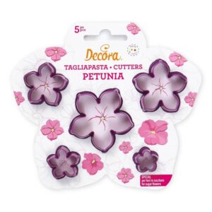 KIT 5 TAGLIAPASTA PETUNIA DECORA