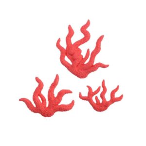 CORALLO ROSSO IN ZUCCHERO MODELLI ASSORTITI