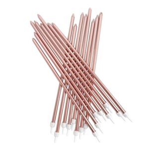 10 Candeline Matite  Rosa gold