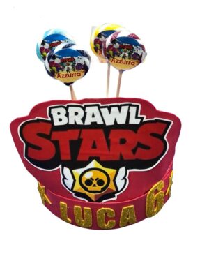 20 LECCA LECCA BRAWL STARS CON ALZATA E BOLLINO PERSONALIZZATO