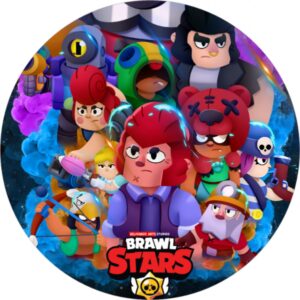 CIALDA SU OSTIA BRAWL STARS PER TORTA ROTONDA
