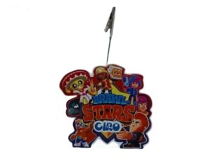 BRAWL STARS PORTAFOTO  IN POLISTIROLO  PERSONALIZZATI kit da 10 pezzi