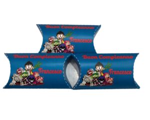 12 Scatole Teen Titans Go Personalizzabili per confetti caramelle