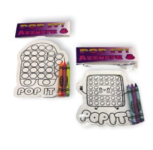 Pop It Kit Disegno Crayola Personalizzabile Set da 10 Pz