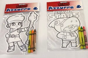 Brawl Stars Kit Disegno Crayola Personalizzabile pz 10