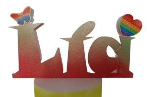 CAKE TOPPER POP IT PERSONALIZZATO