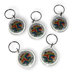 15 PORTACHIAVI POP IT PERSONALIZZABILI