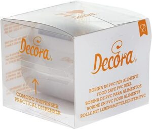 BOBINA PVC PER ALIMENTI 10 M X H 60 MM