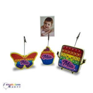 12 PORTAFOTO  POP IT  PERSONALIZZATI