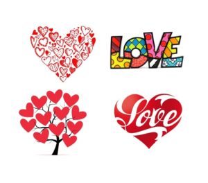 Magneti San Valentino Love Set da 10 Pz