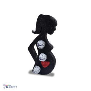 SAGOMA DOLCE ATTESA SAN VALENTINO  IN POLISTIROLO CON BACI PERUGINA senza glutine