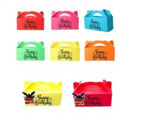 6 BOX PARTY BING HAPPY BIRTHDAY PERSONALIZZABILI
