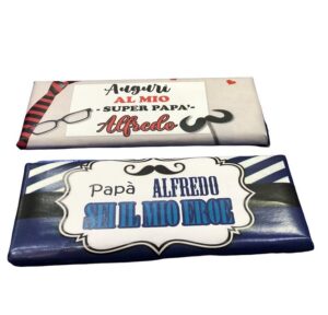 Tavoletta Di Cioccolato Festa del Papà Personalizzabile