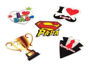 MAGNETE PERSONALIZZABILE CON SCATOLA FESTA DEL PAPA'