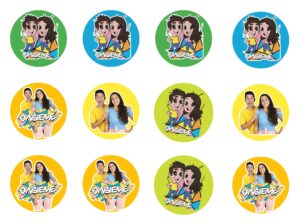 CIALDA SU ZUCCHERO DINSIEME  12 IMPRONTE PER BISCOTTI CUPCAKES