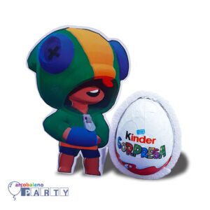 Sagoma con ovetto Kinder Leon  Brawl Stars
