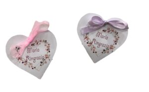 Scatola Segnaposto Comunione Versione Femminile con ringraziamento personalizzata