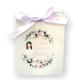 12 Scatole Comunione Prestige Girl Personalizzabili per confetti caramelle