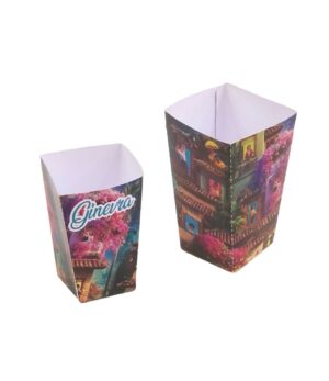 10 Scatole per Pop Corn Caramelle Encanto Personalizzabili