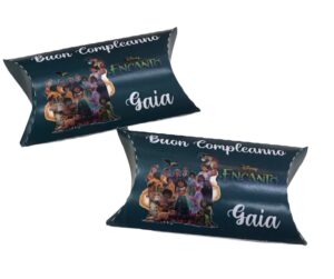 12 Scatole Encanto Personalizzabili per confetti caramelle