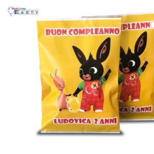 BING BUSTINE DI PATATINE PERSONALIZZATE gadgets di fine festa10  pz