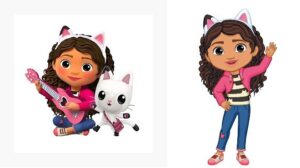 SAGOMA IN POLISTIROLO LA CASA DELLE BAMBOLE DI GABBY GABBY DOLLHOUSE MODELLO A SCELTA