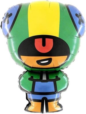 Palloncino in Mylar a forma di Leon Brawl Stars CM 81