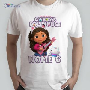 Maglietta personalizzata Gabby La Casa Delle Bambole  Gabby Dollhouse