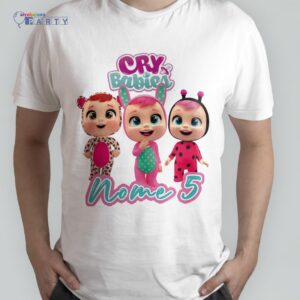 Maglietta Personalizzata CRY BABIES