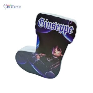 CALZA IN POLISTIROLO MERCOLEDI' WEDNESDAY ADDAMS CON NOME PERSONALIZZATO