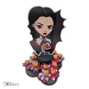 BASE  MERCOLEDI' ADDAMS  CHUPA CHUPS FIORE PERSONALIZZATO