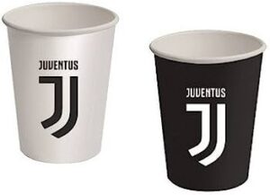 8 Bicchieri cc 250 ml Juventus Official Product