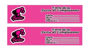 15 Inviti Barbie