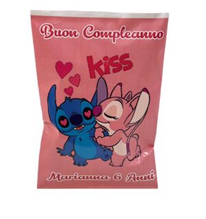 lilo & Stitch Bustine Di Patatine  Personalizzabili 10 pz