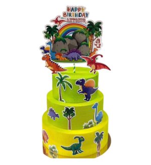 Torta Scenografica Dinosauri Personalizzata