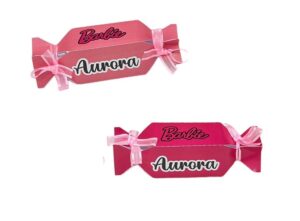 Barbie Scatole BonBon  Personalizzabili per confetti caramelle kit da 12 pz