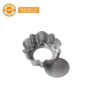 Design Tart Stampo Crostata Tondo Mini Dimensione: ø 8 x 3 h cm