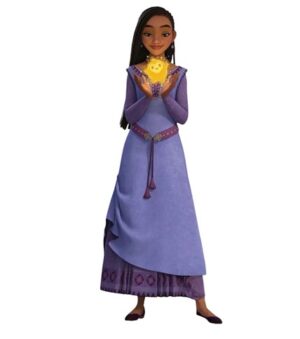 Sagoma in polistirolo con stampa frontale tema Wish modello a scelta Asha, Valentino, Magnifico