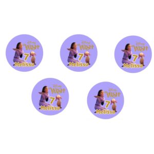 40 Bollini Adesivi Wish  Personalizzabili