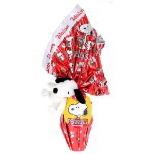 Snoopy Peanuts Uovo di Pasqua Con Peluche gr 300 versione a scelta
