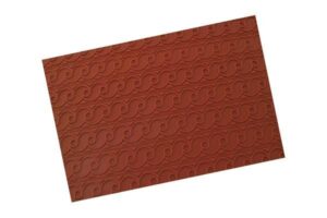 FASCIA STRISCIA IN SILICONE MODELLO TAPIS RELIEF 04  FREGIO PER BORDO CROSTATA