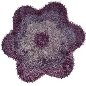 TAPPETO SHAGGY  DAISY GLICINE  CM 110*110