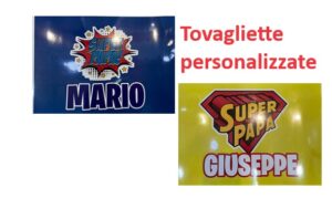 Tovaglietta festa del papa'  Personalizzata