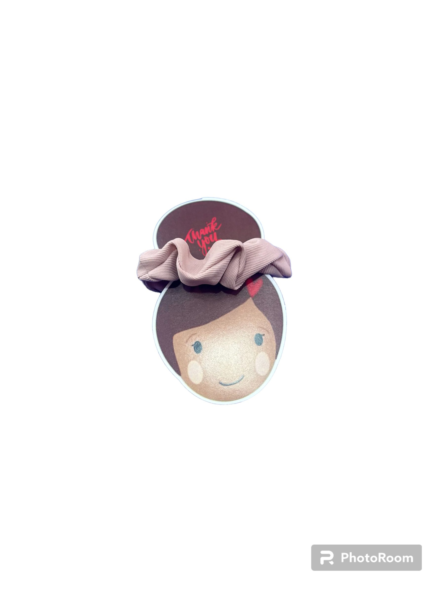 Scrunchies Gift Party elastici per capelli idea regalo fine festa - immagine 4