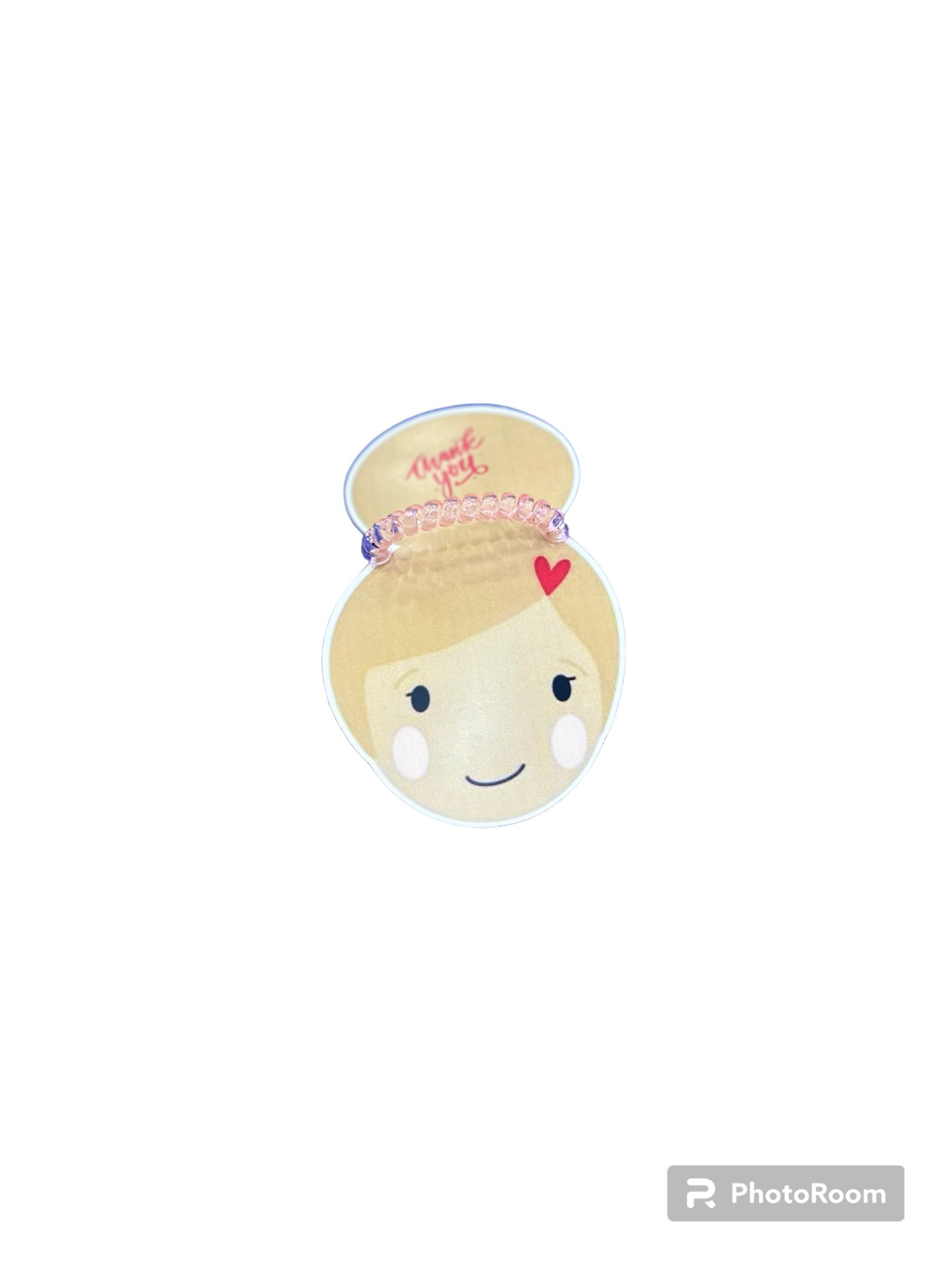 Hair Rings Gift Party elastici a molla idea regalo fine festa - immagine 4